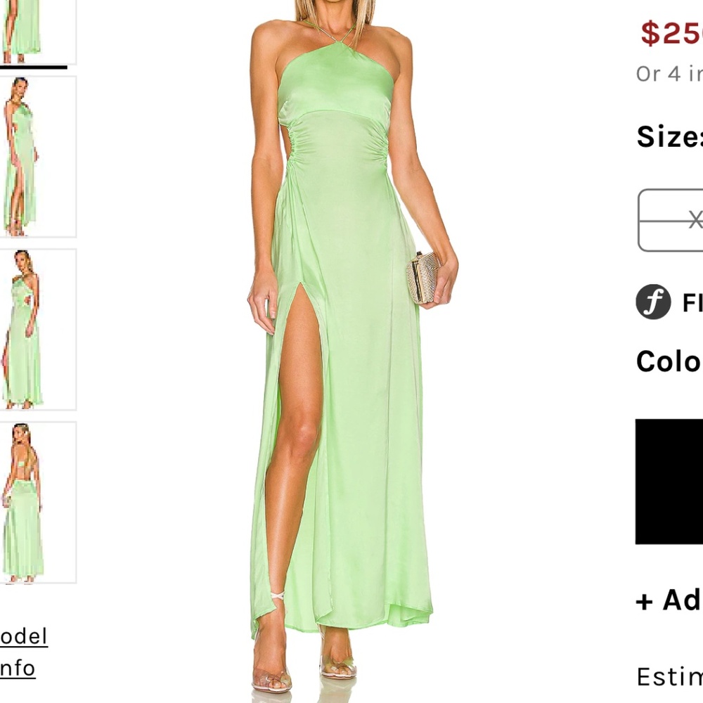 Revolve maxi dress “Kyra Maxi dress” love and lemons